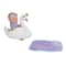 Dream Collection 10" Bath Time Baby Doll With Swan